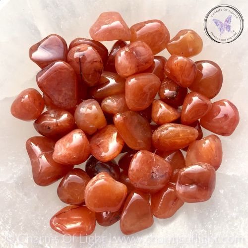 Carnelian Tumble Stone - small